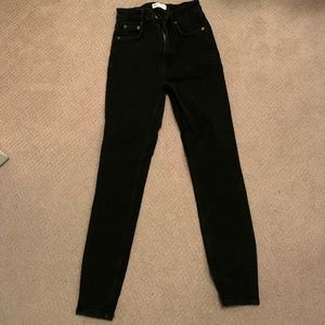 Black High Waisted Jeans